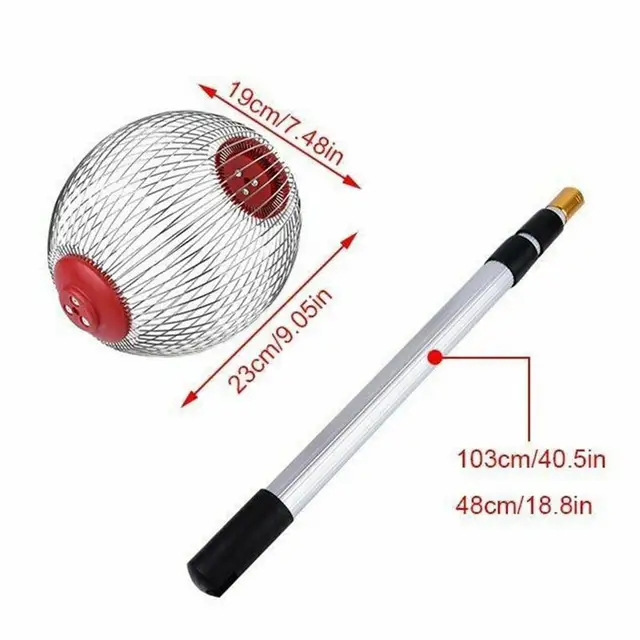 Kültéri Válogató Anya Gyűjtő Újrahasznosítható Dió Gyümölcs Golflabda Kézikönyv Gördülő Kertészeti Mezőgazdasági Gyümölcsös Szerszám - Image 6