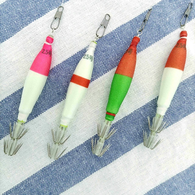 Japanese Original YAMASHITA Blowpipe Hook Double Umbrella Hook Squid Bait  Cloth Roll Sea Fishing Road Sub-fake Bait - AliExpress