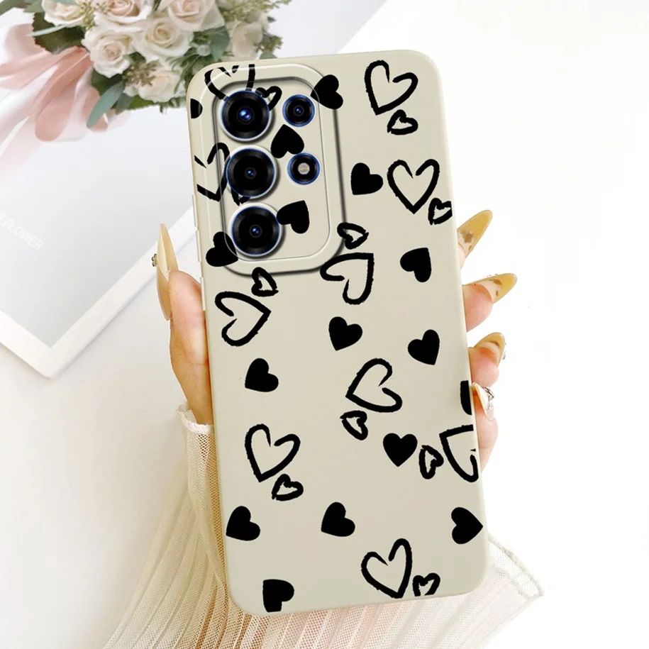 Floral Fashion Soft Silicone Bumper Phone Case in Pink