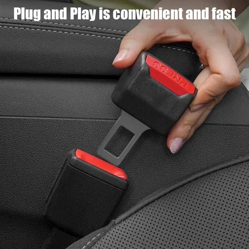 Car Seat Belt Accessory Seat Belt Clip High Quality Safety Adjustable Seat Clip Black Tough Accessories Universal Belts Belt Extender Car E7H8 car accessories seat belt extender seat belt clip seat belt adjuster car seat belt accessory
