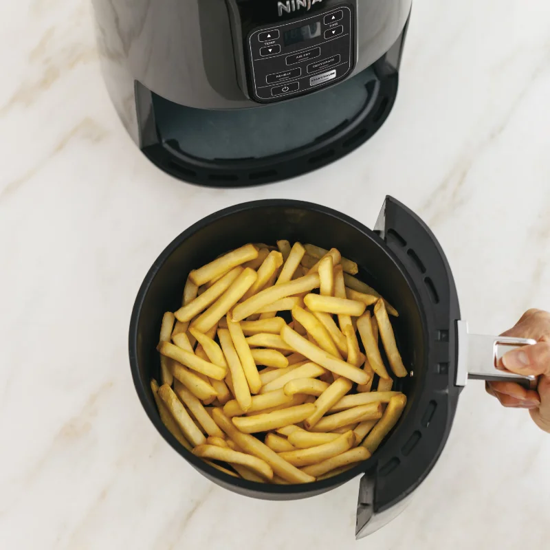 Ninja 4QT Air Fryer, Black, AF100WM air fryers kitchen accessories air fryer  oven - AliExpress