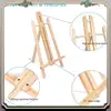 6Pcs 16 Inch Wood Easels,Easel Stand For Painting Canvases,Tabletop Display Easel,Painting Easel, Kids Student Easels Durable 1
