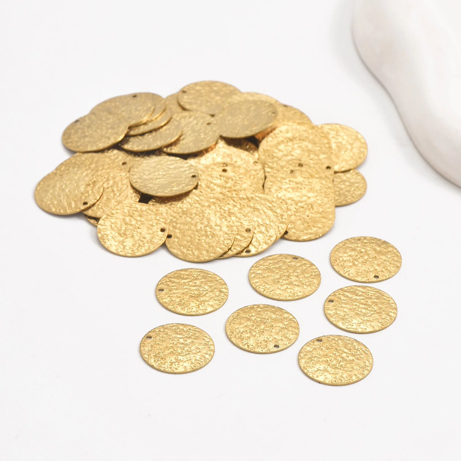 Sand Gold Colorfast Alloy Crafts Parts Jewelry Accessories