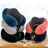 Soft U-shaped Memory Foam Neck Pillow Travel Pillow Massage Neck Pillow Sleeping Airplane Pillow Cervical Healthcare Bedding 4