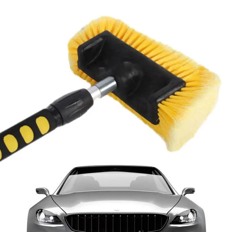 

Car Cleaning Brushes Head Auto Soft Bristles Replacement Cleaner Brush Head Car Deep Cleaning Supplies For SUV RV Car Travel