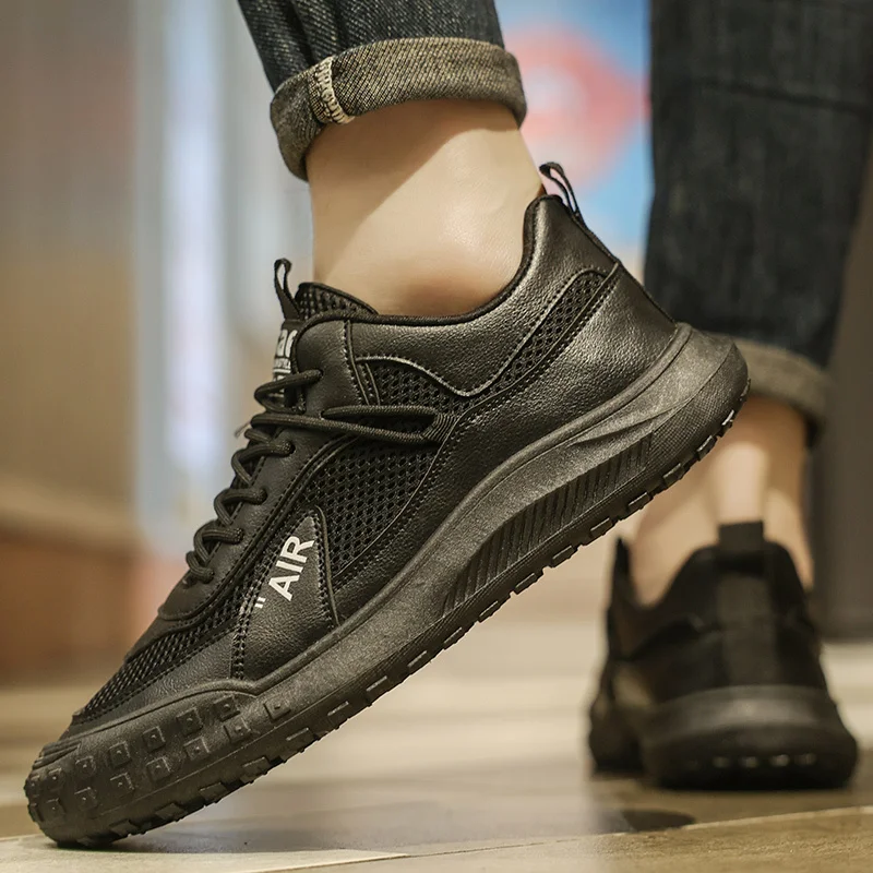 Scarpe da tennis alla moda per uomo all'aperto Scarpe da ginnastica per sport all'aria aperta da uomo Scarpe da ginnastica fitness stringate_voghion.com