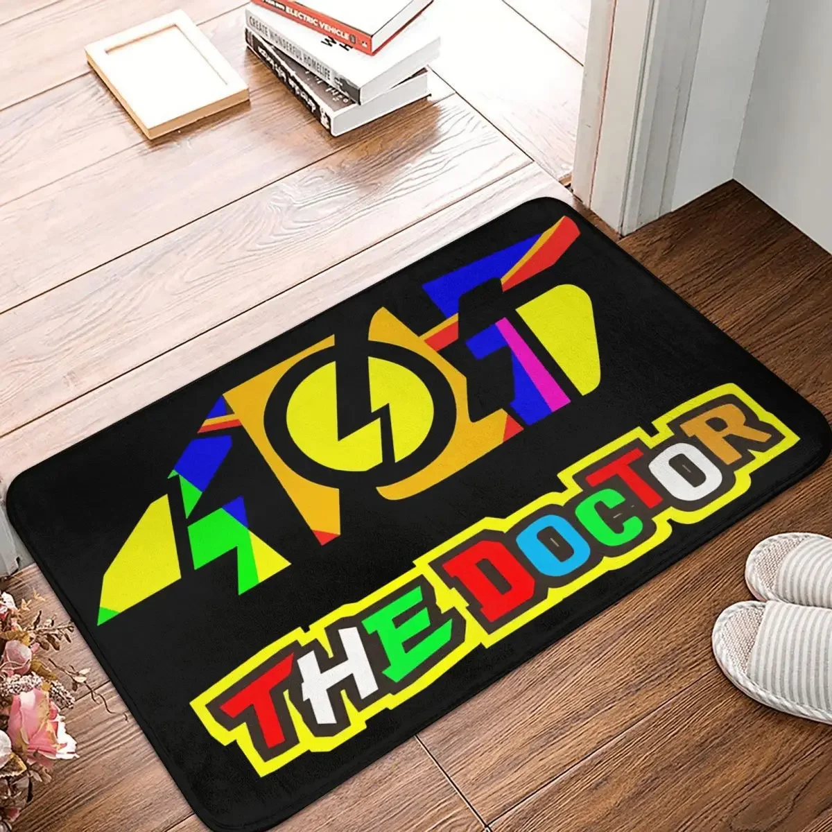 

Moto Gp Rossi Non-slip Rug Doormat Living Room Mat The Master Speed Floor Carpet Indoor Decor