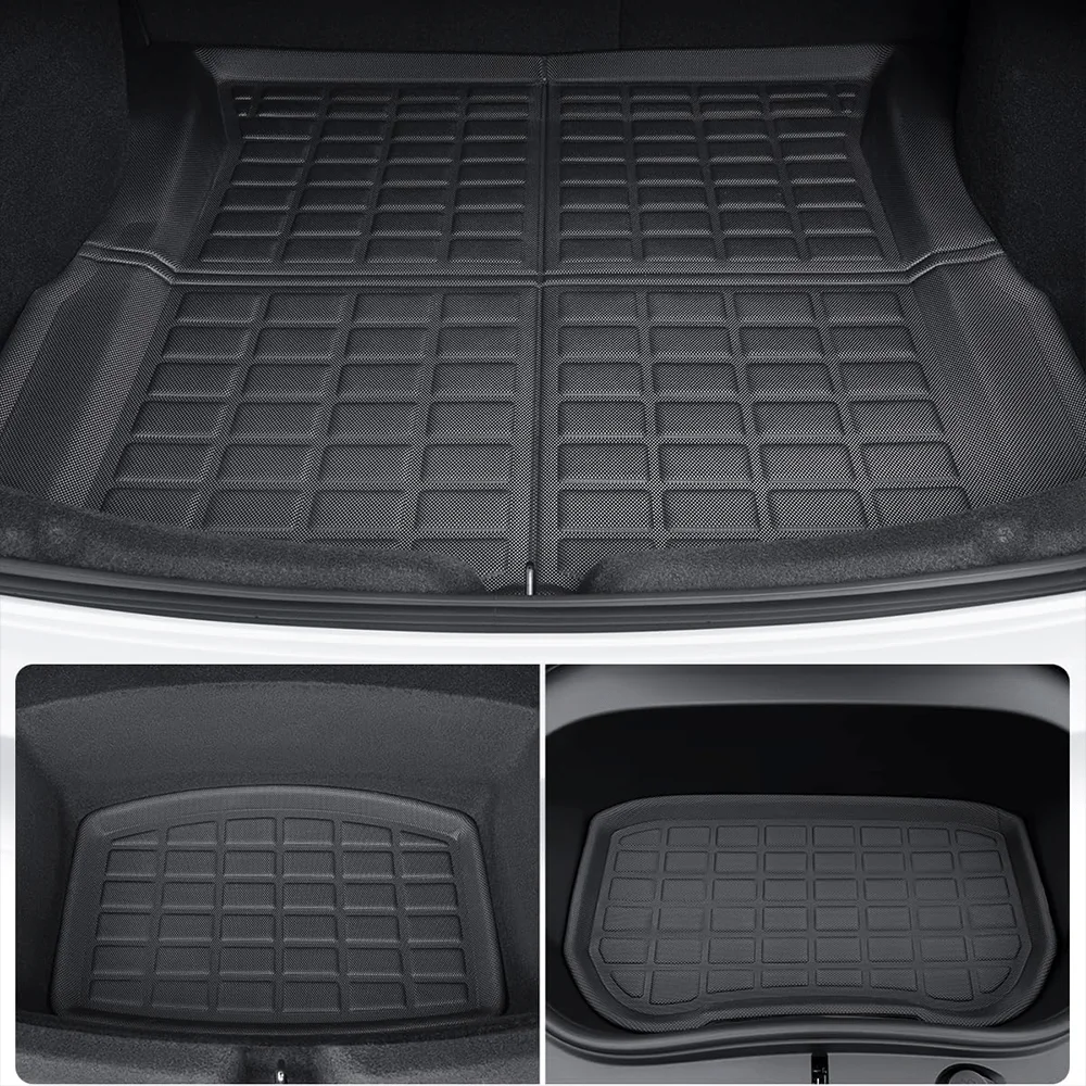 XPE Floor Mats LHD RHD All Weather Anti-slip Waterproof Trunk Mat Cargo Liners Accessories for Tesla Model 3 Highland floor mat car floor mats floor mats