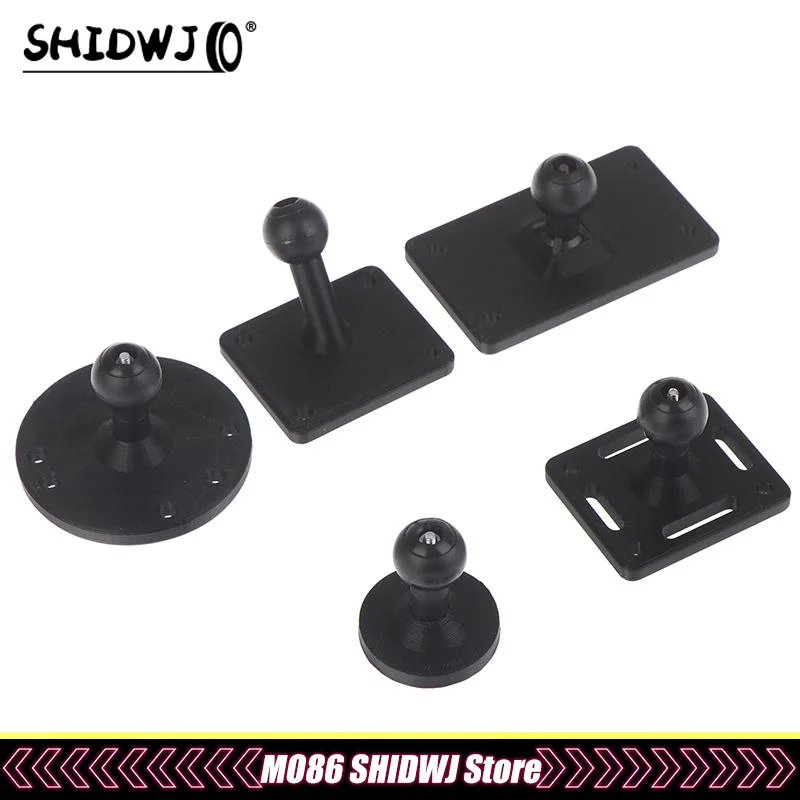 17mm 볼 마운트를 볼 조인트 또는 사각형 마운팅 베이스로 변환하여 휴대폰 홀더 마운트에 사용