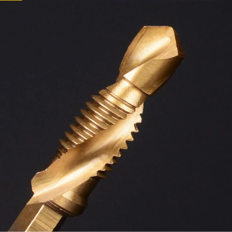 Premium Hex Shank Drill and Screw Tap Set - Comprehensive Hand Tool Kit for Efficient Drilling and Tapping