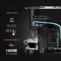 220V 1450W 0.8L Household Capsule Coffee Machine Italian Capsule Small Multifunctional Coffee Machine 2
