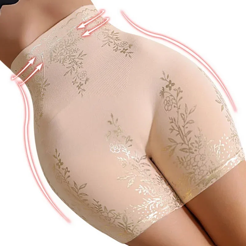 Shapewear Panties High Waist Seamless Shapewear Women Breathable Slimming Panty Underwear Ladies Firm Tummy Control Body Butt Lifter Underpants