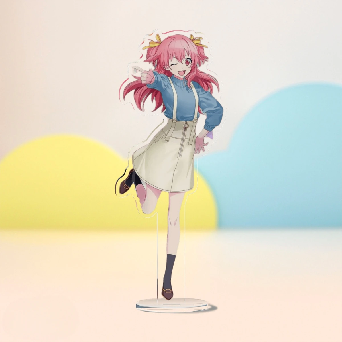 Project Sekai Colorful Stage Plate Desk Decor: Nightcord Collection Ornament Featuring Yoisaki Kanade & Asahina Mafuyu