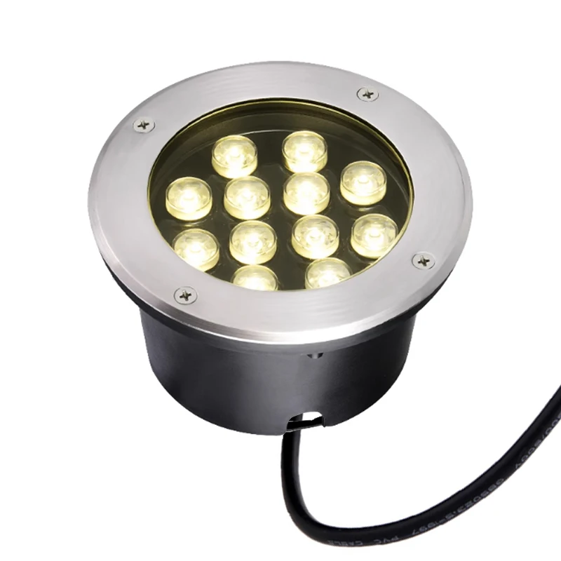 LED Underground Light 5W/6W/7W/9W/12W/15W/18W/24W LED Outdoor Ground Garden Floor Underground Buried Lamp Spot Landscape Light AC110V 220V IP67 garden decoration lamps led underground light