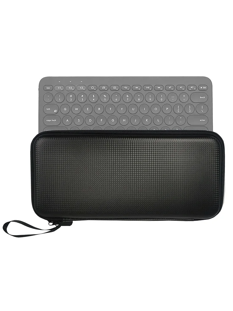 Custodia Protettiva Da Viaggio Per La Pelle Di Nuovo Arrivo Per Logitech Wireless Bt Keyboard K380 Strap Handbag