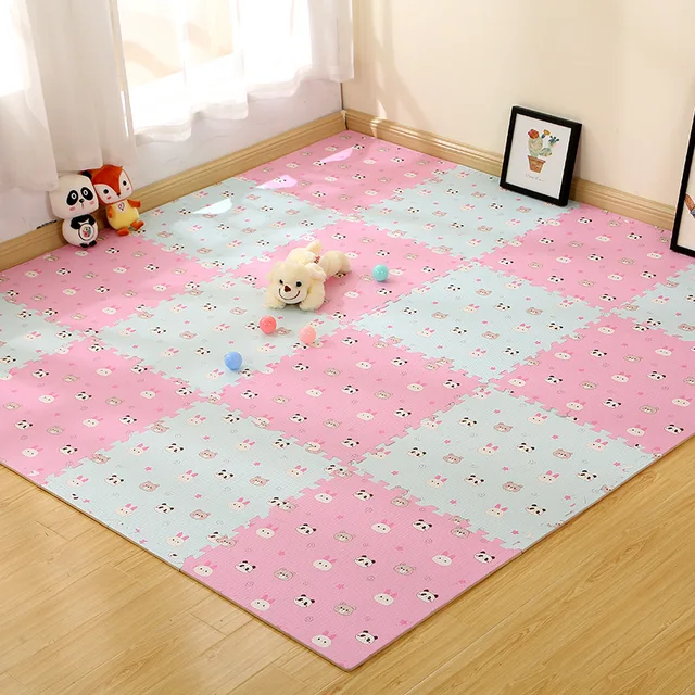 16Pcs/Lot New Cartoon Soft Kids Rug Baby Play Mat Toys Eva Foam Infant Developing Mat Rug Puzzle Interlock Floor Mats 30*30*1CM 3