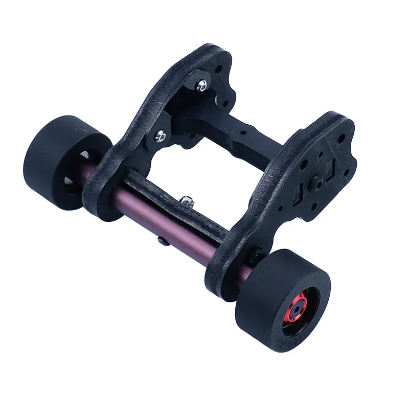 Vue en gros plan de la roue de levage pour Arrma KRATON 6S V6 EXB NOTORIOUS 1/8 RC, détail de la fixation