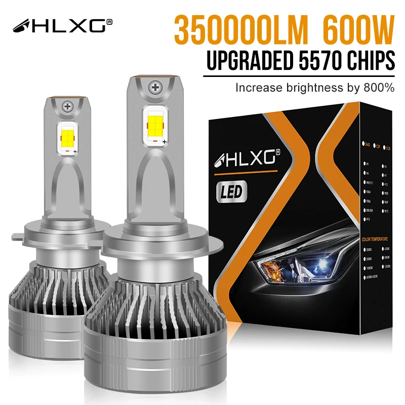 H7 LED Canbus 30000LM 300W H11 H1 H4 H11 HB3 9005 HB4 9006 H8 9012 HIR2 LED Car Headlight Bulbs Auto Lamp Turbo Lamp 12V 24V