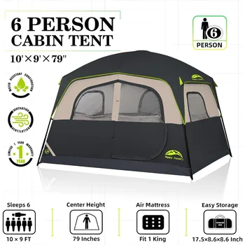 Happy Travel 6-Person Tent 2