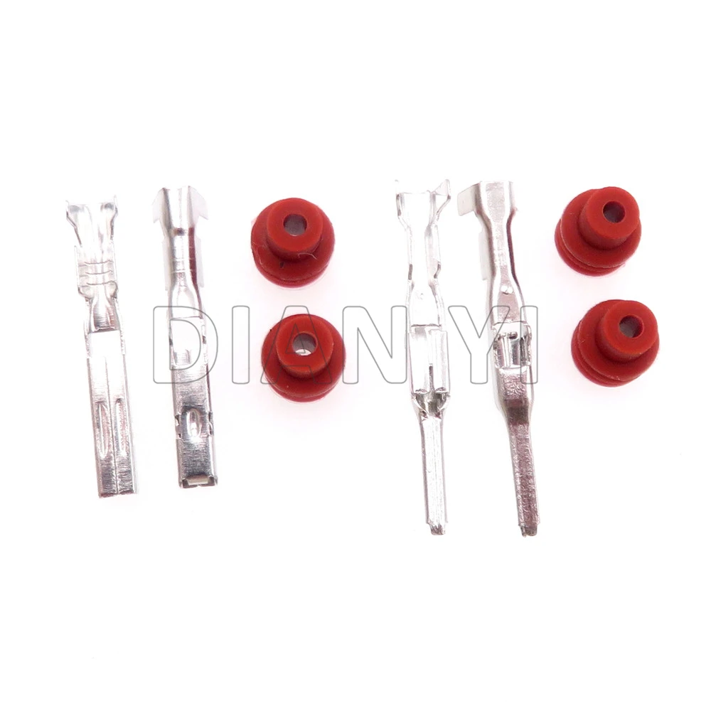 1 Set 2 Way Auto Male Female Connector AC Assembly Car Wiper Sprayer Selaed Socket 7123-8520-40 7222-8520-40 PB015-02850