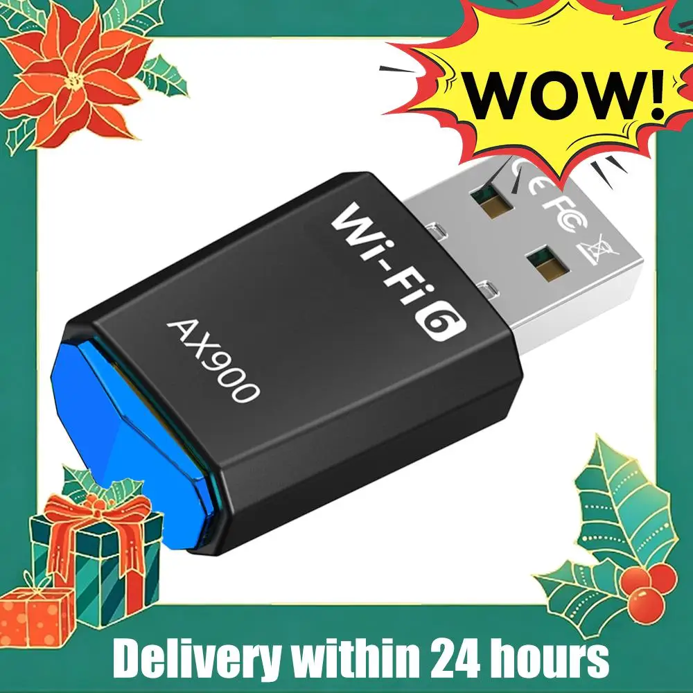 AX900 WiFi6 스마트 네트워크 카드 듀얼 밴드 드라이버가 필요 없는 무선 ..