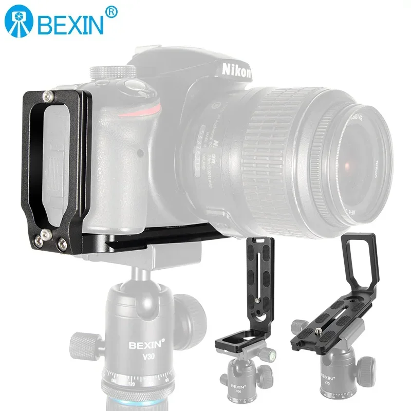 Camera L Plate Vertical Shot L Plate Dslr Camera Quick Release L Plate Mount Bracket For Canon Nikon Sony Camera Arca Swiss Tripod Ball Head