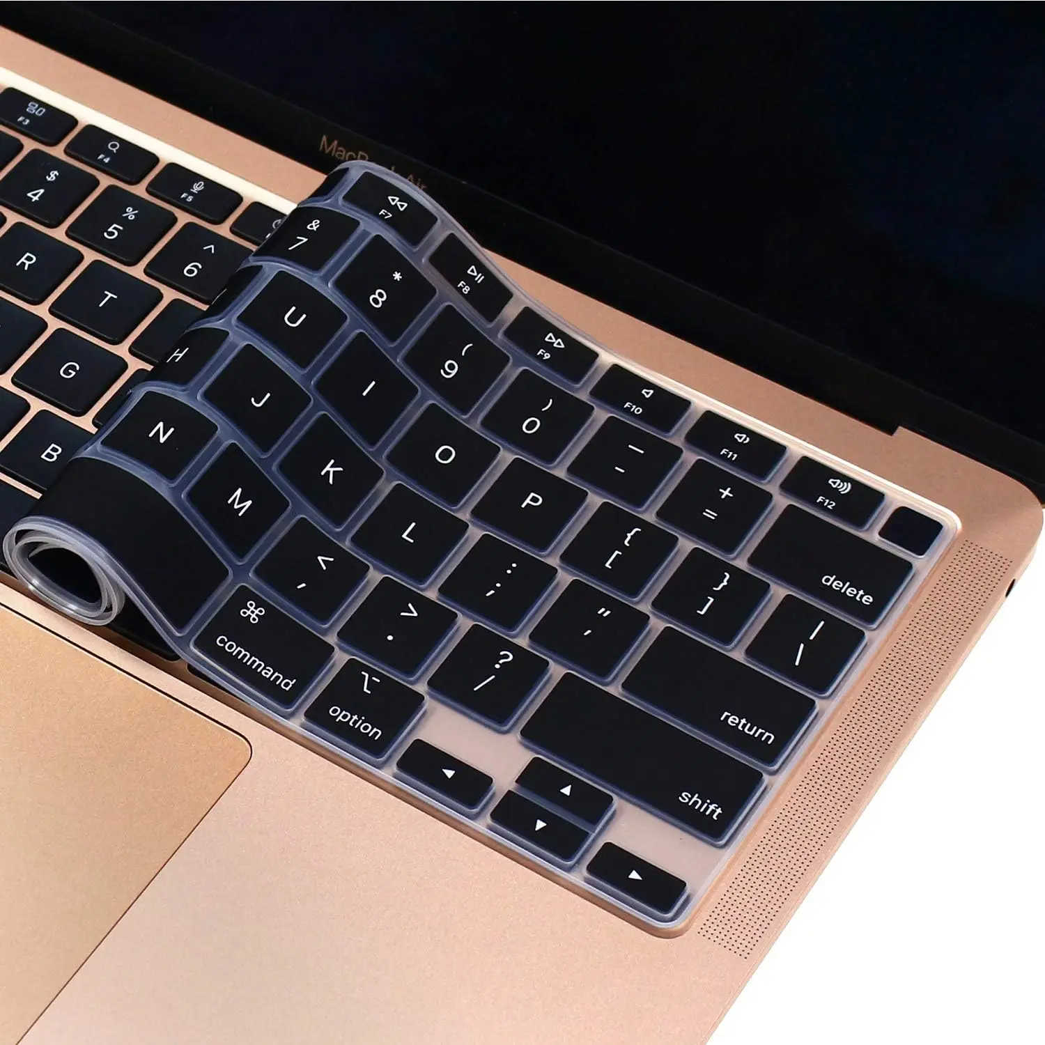 

Keyboard Cover For Macbook Pro /Air 2005-2024 New M2/M3 13/15/13.6/16 inch Skin (UK/US Layout)2941/A2918/A3113/A2992/A2337/A3114