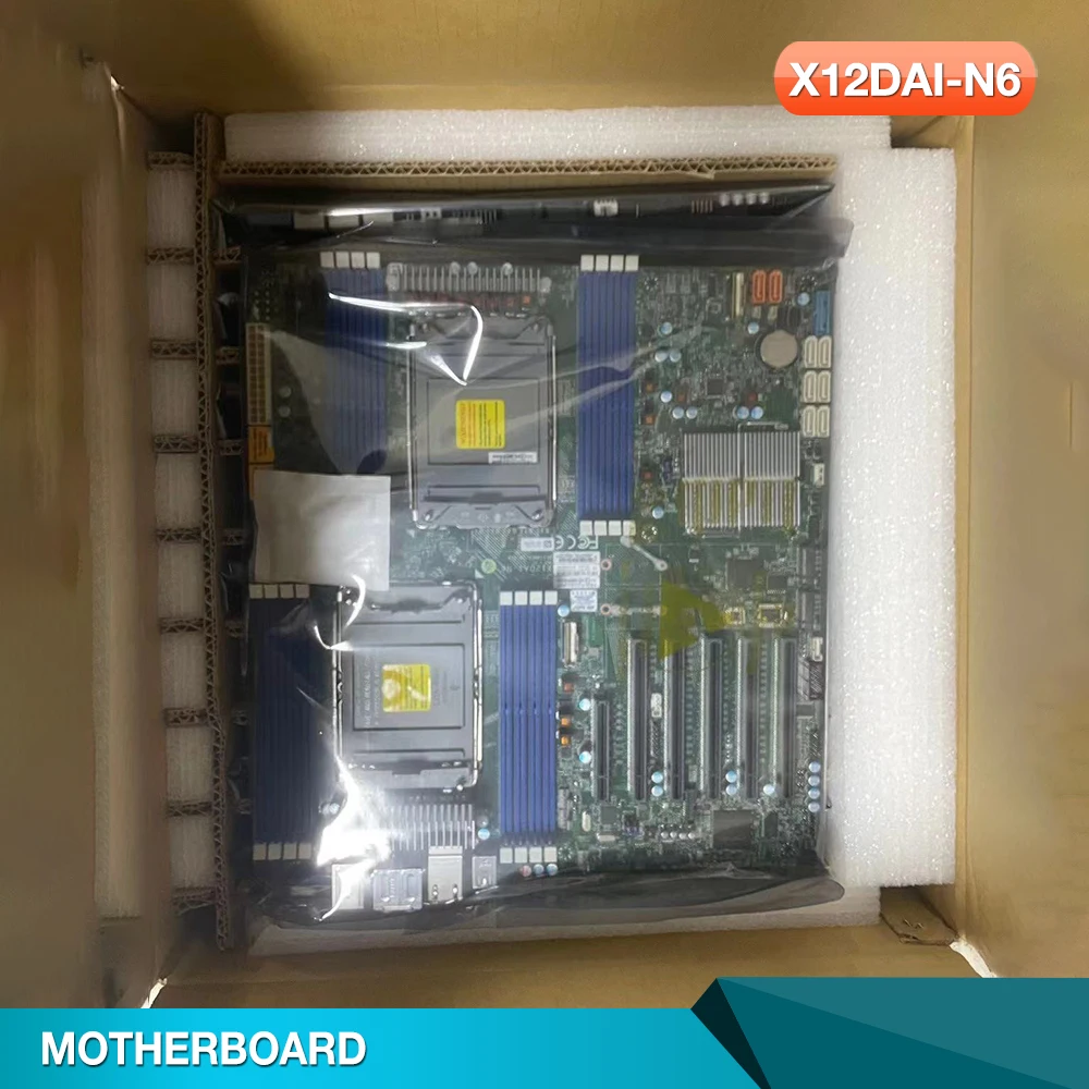 Supermicro 3 세대 Xeon 확장 가능 프로세서용 X12DAI-N6, 듀얼 소켓 LGA-4189 (소켓 P +) 지원