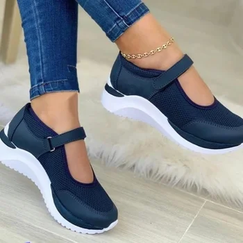 Women Platform Sneakers Summer 2023 Breathable Outdoor Walking Jogging Trainers Gym Shoes Mesh Sports Running Shoes Tennis 1