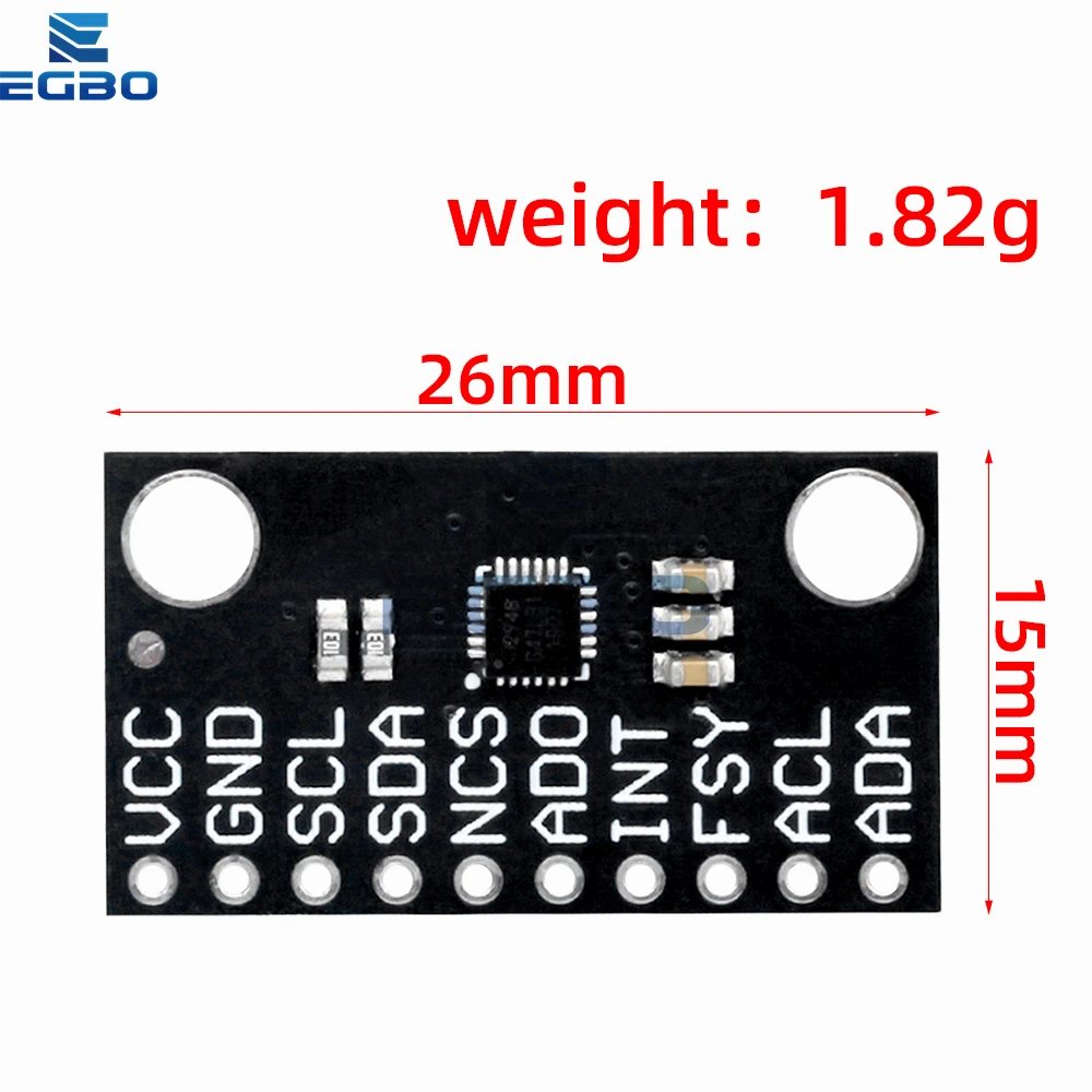 9-Axis Motion Tracking Sensor Module - Low Power MEMS Technology
