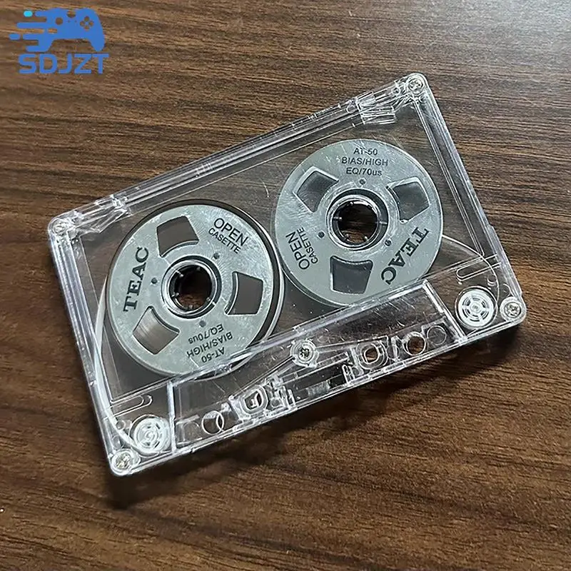 DIY Homemade Reel Reel Cassette Tape With Box Metal Mini Market