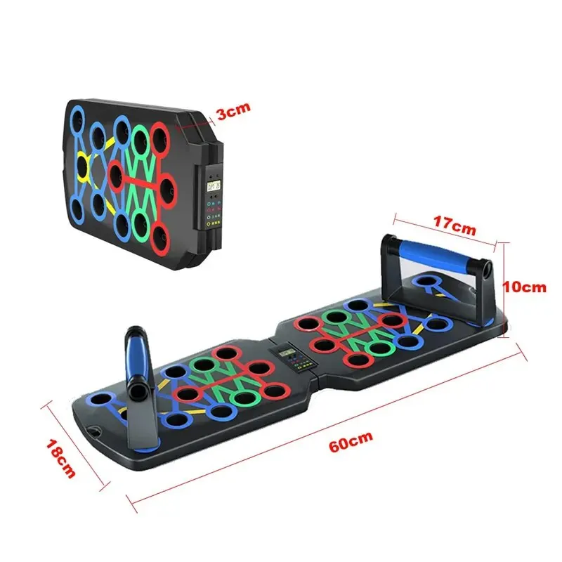 Folding Push Up Board Support Muscle Exercise Multifunctional Table Portable Fitness Equipment Abdominal Enhancement