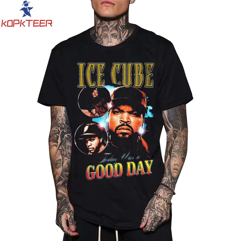 graphic t shirts Men's Ice Cube Today Was A Good Day Vintage Hip Hop