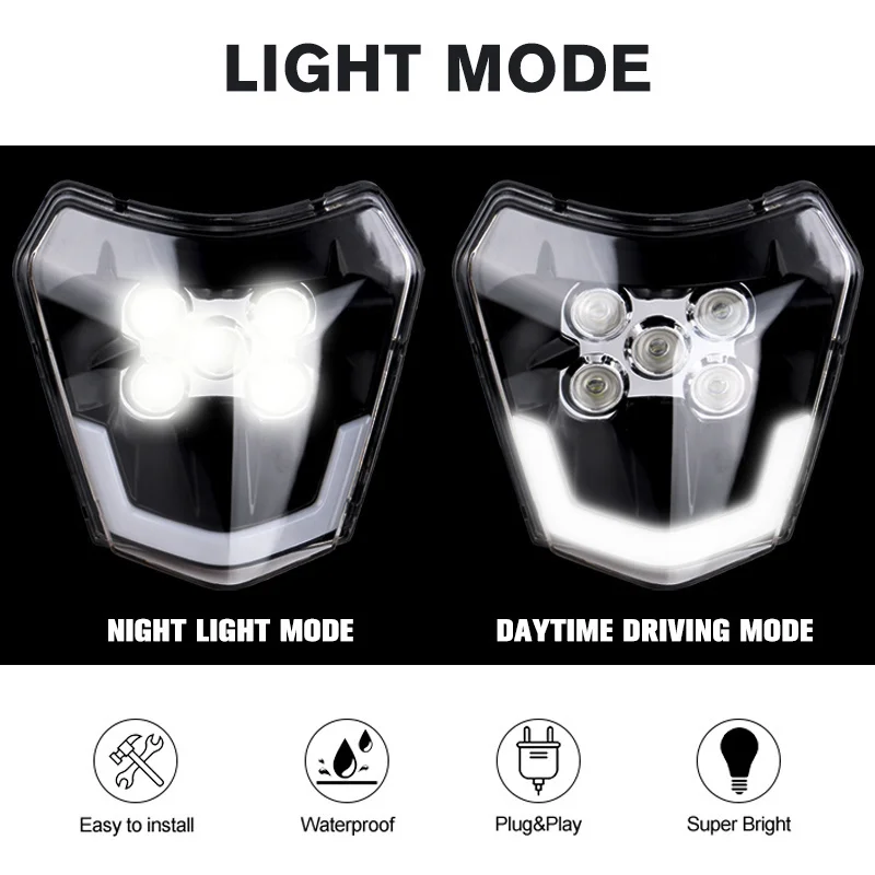 「KTM EXC/XC/SX系 150〜530cc LEDヘッドランプ」 s-l400.jpg
