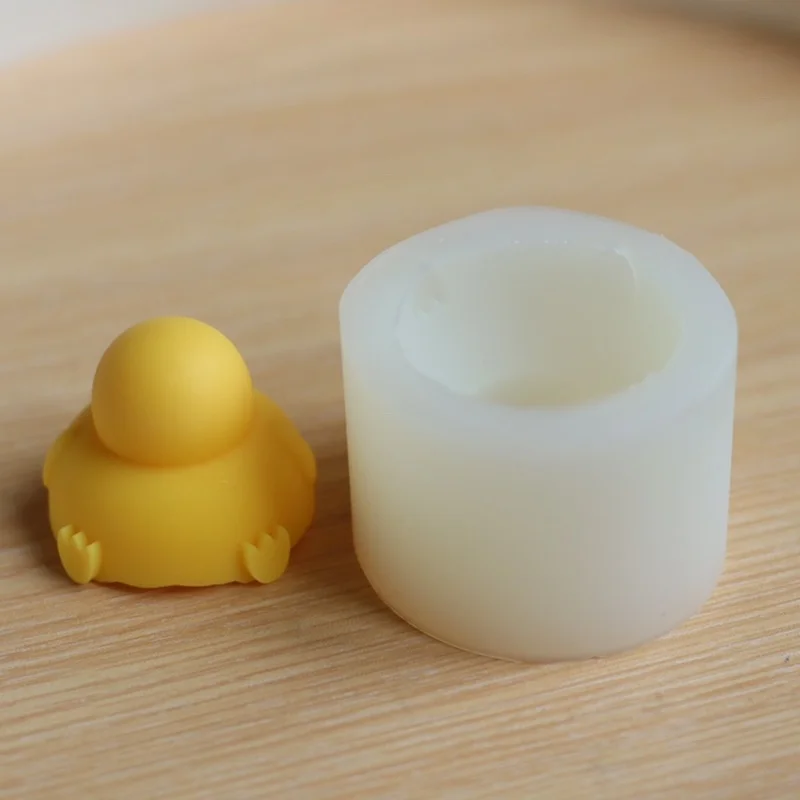 Cartoon Duck Silicone Mold DIY Handmade Silicone Soap Mold Aromatherapy Plaster Crafts Making Soap Molds