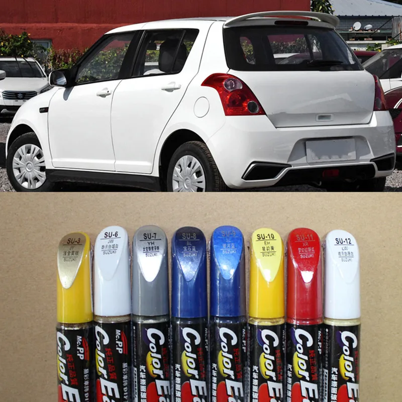 Car scratch repair pen, auto paint pen for Suzuki Swift SX4 VITARA S-CROSS, auto painting pen