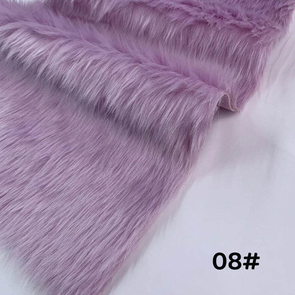Luxurious Faux Fur Fabric - Medium Thickness, 2.5cm Long Pile, 30x50cm, Ideal for Cosplay and Creative Projects