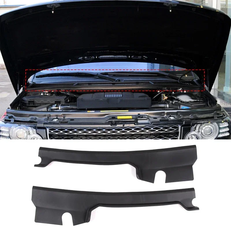 

Для Land Rover Range Rover Sport 2005-2013 ТПЭ Черный Автомобильный Стайлинг лобовое стекло прессованные края панель Наклейка Автомобильные внешние аксессуары