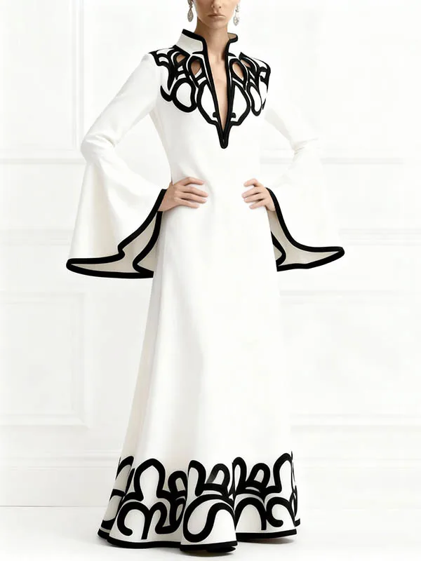 فستان ماكسي نسائي ربيعي فني عتيق من Modigirl 2026...