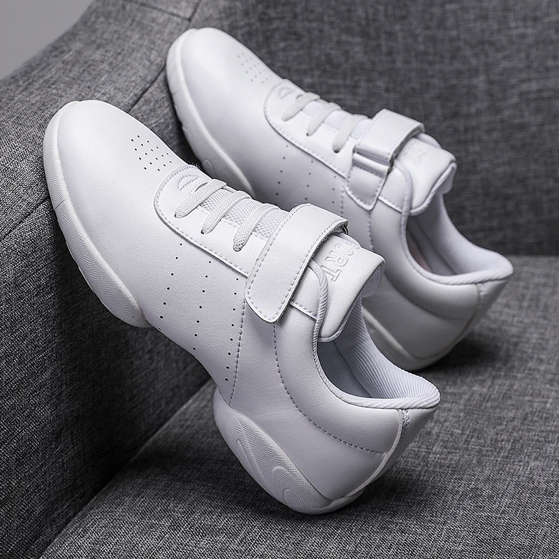 White Cheerleading Shoes Team Training Competition Cheerleading Dance Shoes Girls Sports