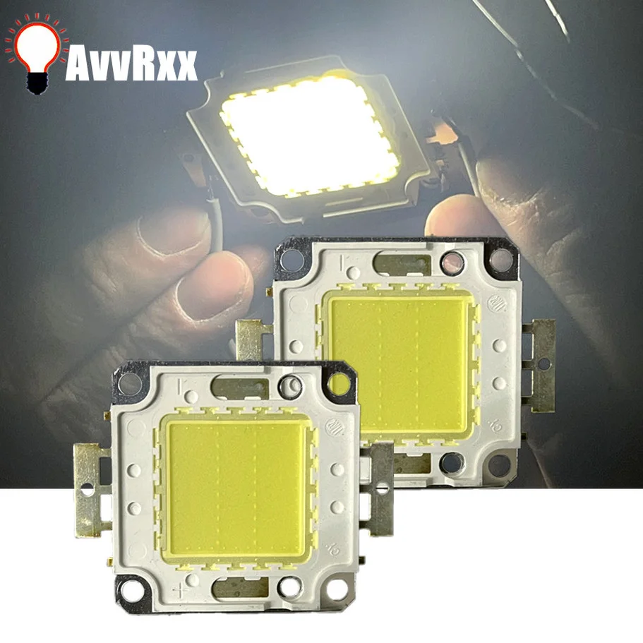 AvvRxx LED Bead 10W 20W 30W 50W 100W Integrated High Power Cob 24*40MIL 6500K 3500K For Highbay Floodlights Street Lights