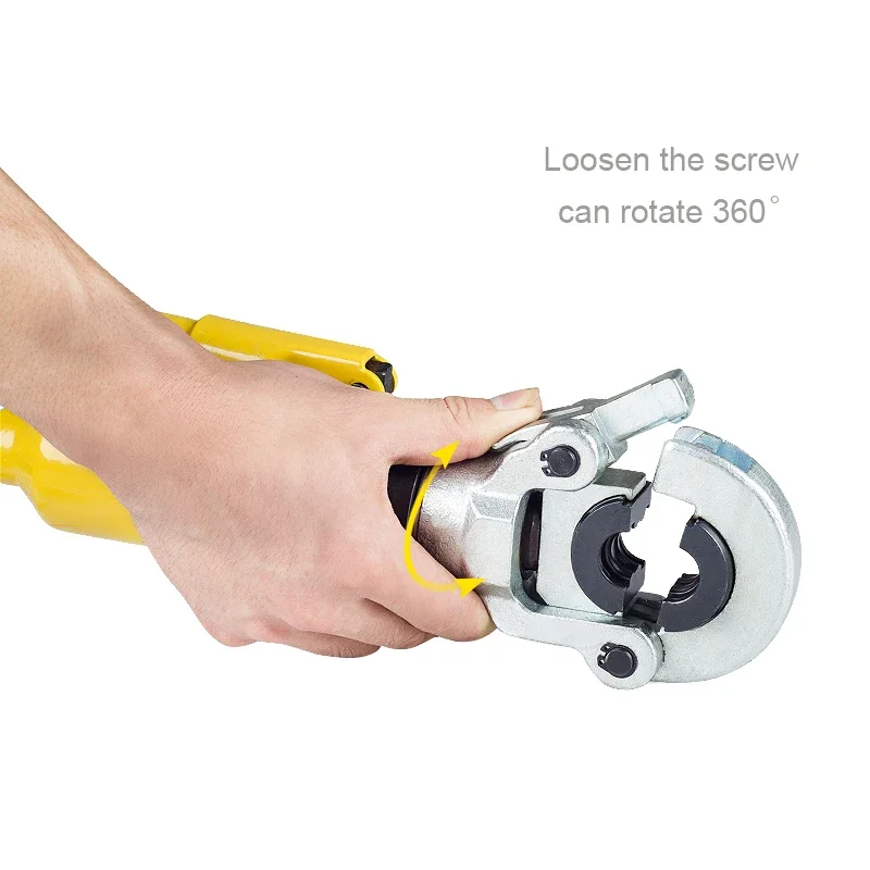 Hydraulic Pex Pipe Crimping Tools CW-1632 Pressing Plumbing Tools for Pex Pipe with TH / V jaws GC-1632 6