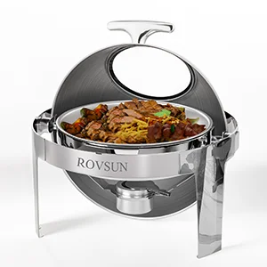 roll top round chafing dish