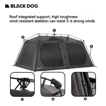 Blackdog Family Camping Tent (5–8 Person) 2