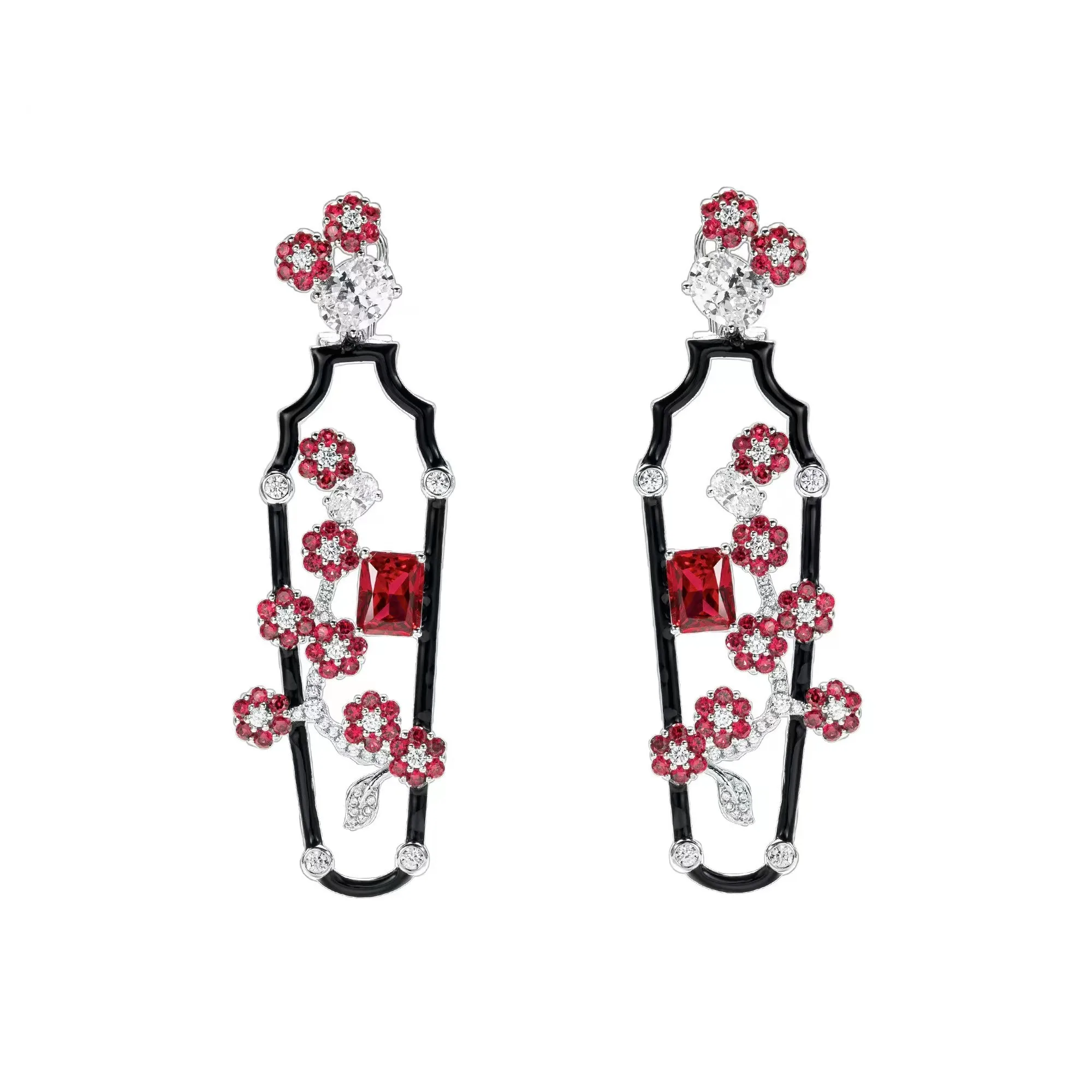 Pendientes De Estilo Chino De Boda Con Gato De La Suerte, Pendientes Con Nudo Chino, Joyería De Moda, Pendientes Colgantes Para Mujer Comprar A Buen Precio - Entrega Gratuita, Reseñas Reales Con