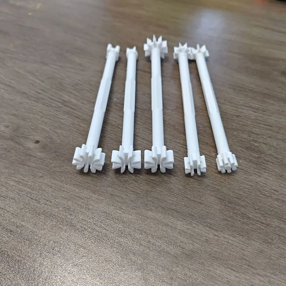 5Pcs 10 꽃잎 모양 꽃 패턴 도트 도구 세트 크리 에이 티브 3D 인쇄 꽃 꽃잎 도구 수제 양면