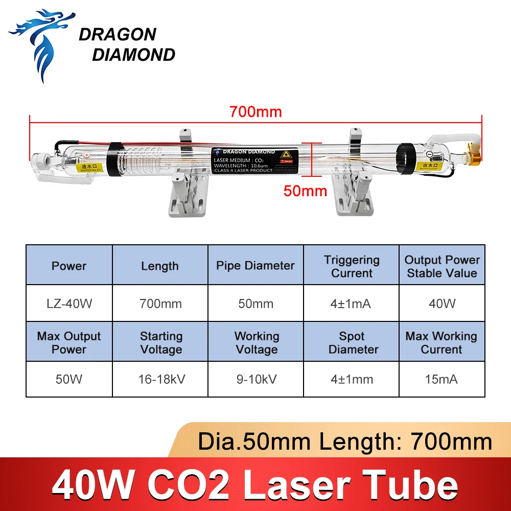 Tête Laser CO2 FONLAND Pour Graveuse K40 - Assistance Pneumatique Objectifs 12/18mm