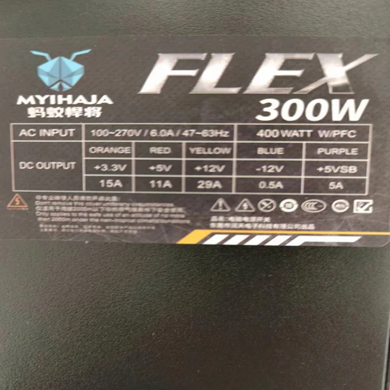 MYIHAJA ITX 플렉스 PSU 90 플러스 플래티넘 소형 1U K39 300W 전원 공급 장치, FLEX-300W ENP-7030B, 신제품
