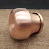 New Copper Cups Chinese Vacuum Cupping Kit Pull Out A Vacuum Apparatus Therapy Relax Massagers Curve Suction Pumps 1pcs 2