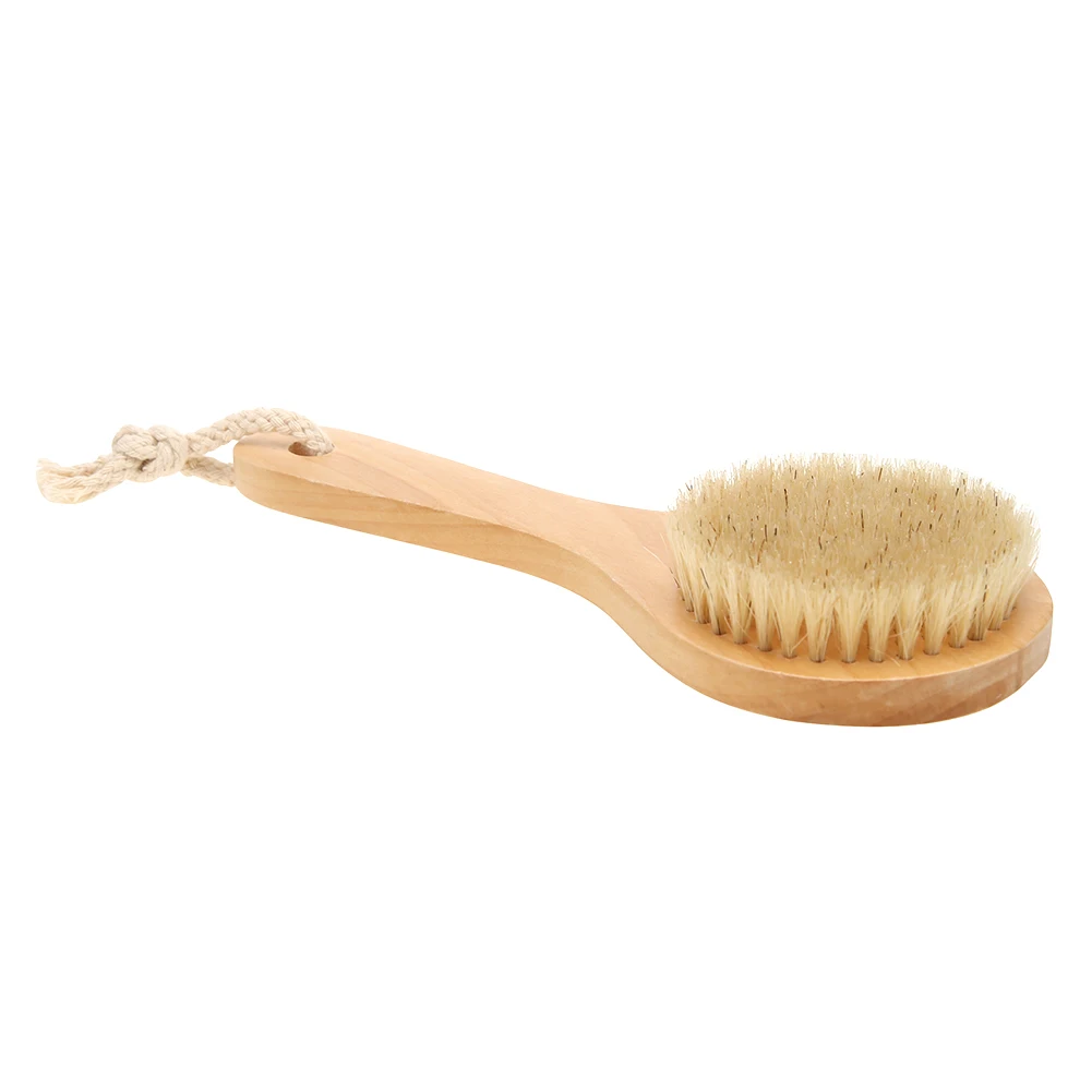 Scrubber Spa Washing Brush Home Adult Shower Washing Tools Bath Brush Long Wood Handle Bathroom Body Back Shower Bristle 6